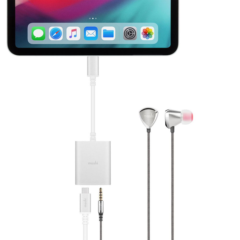 Аудио адаптер от Moshi USB-C към 3,5 мм аудио жак - iSTYLE BG