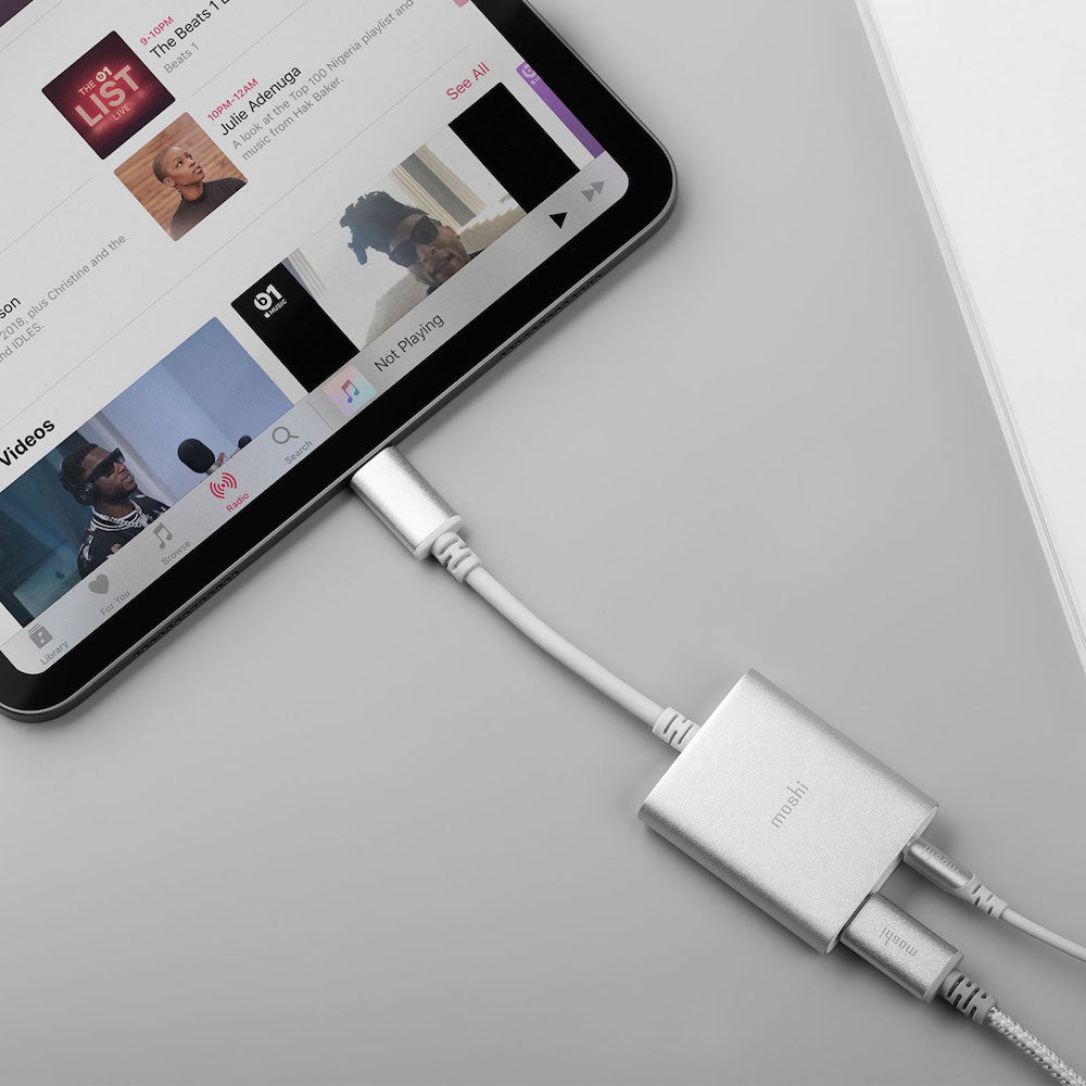 Аудио адаптер от Moshi USB-C към 3,5 мм аудио жак - iSTYLE BG