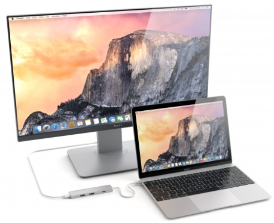 Мултипортов USB-C хъб от Satechi - черен - iSTYLE BG