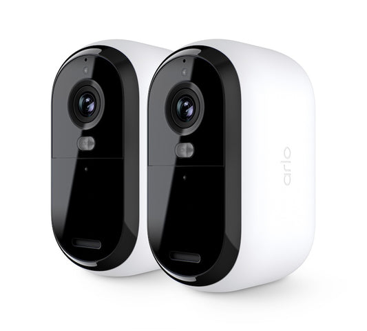 Arlo Essential (Gen.2) FHD Outdoor Security Camera - 2 Camera Kit - White - iSTYLE BG
