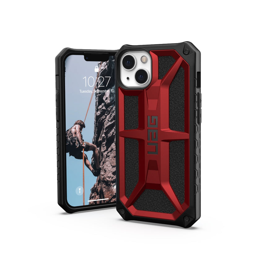 Кейс за iPhone 13 от UAG Monarch - crimson - iSTYLE BG