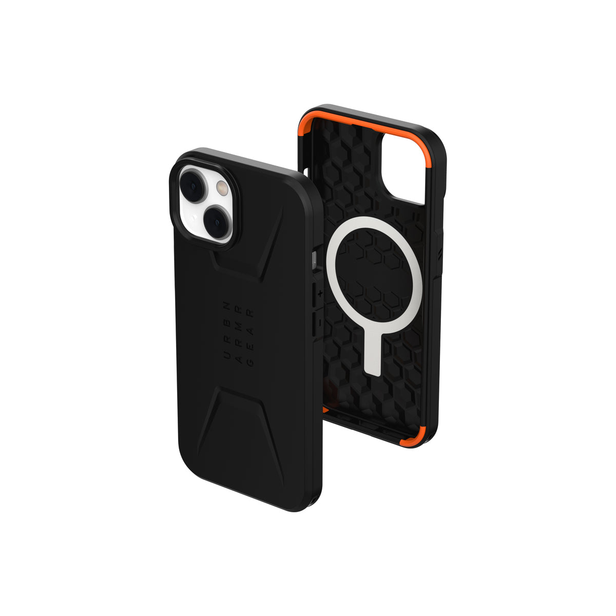Кейс за iPhone 14 от UAG модел Civilian с MagSafe черен - iSTYLE BG