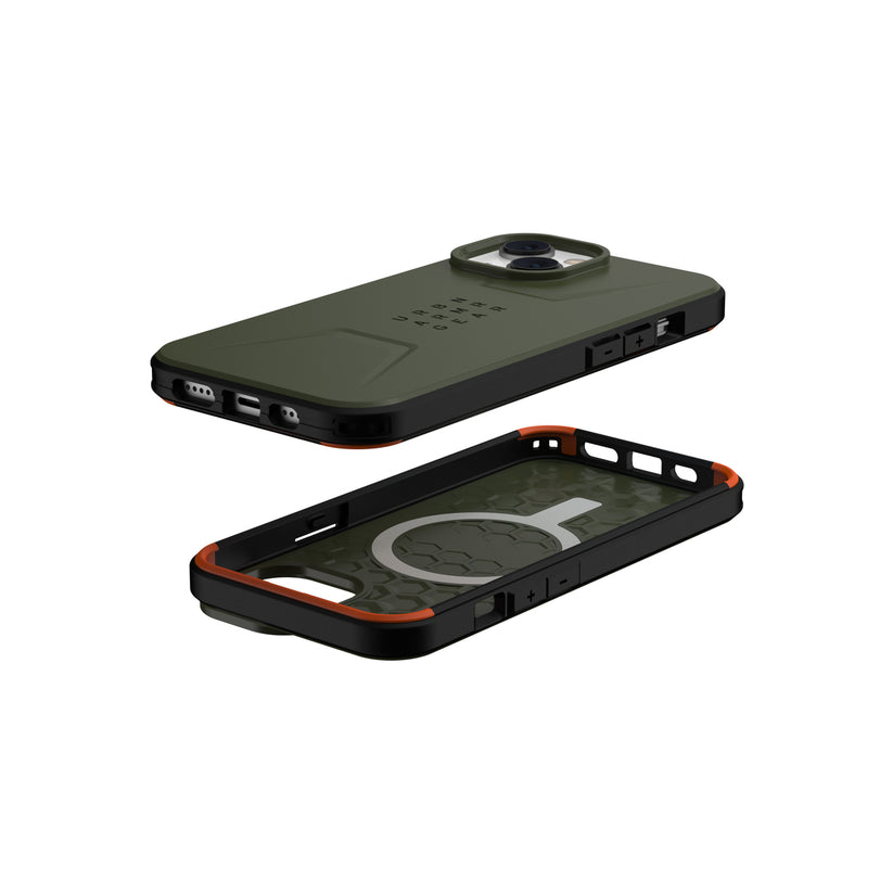 UAG Civilian MagSafe, olive - iPhone 14 - iSTYLE BG