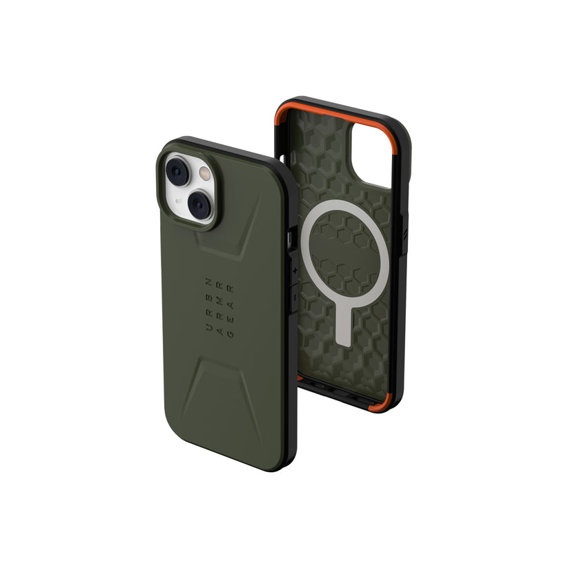 UAG Civilian MagSafe, olive - iPhone 14 - iSTYLE BG