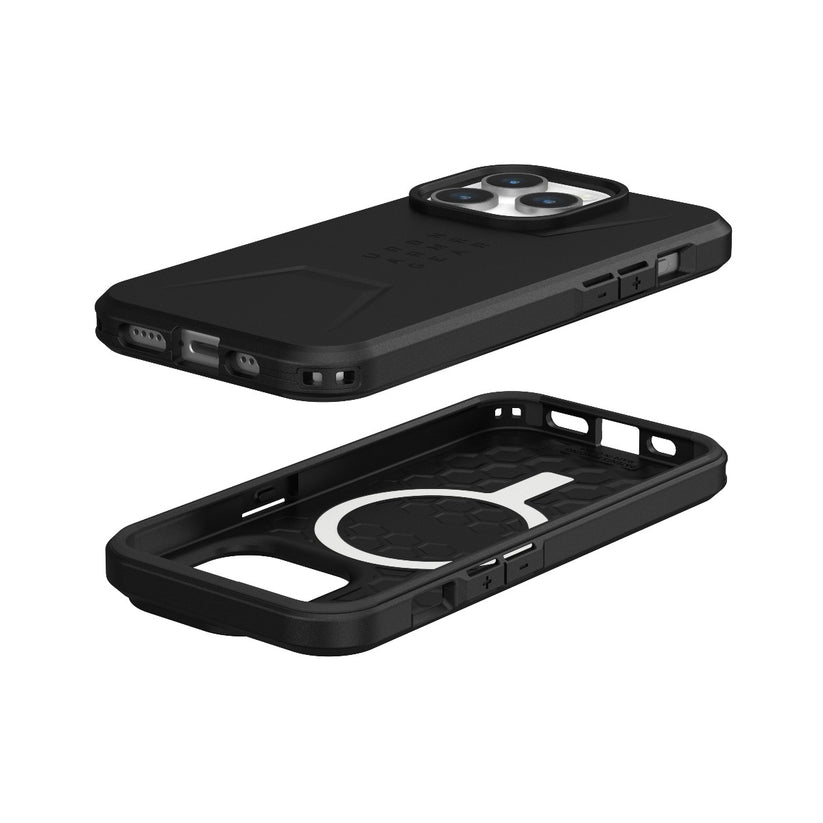 UAG Civilian MagSafe, black - iPhone 15 Pro - iSTYLE BG