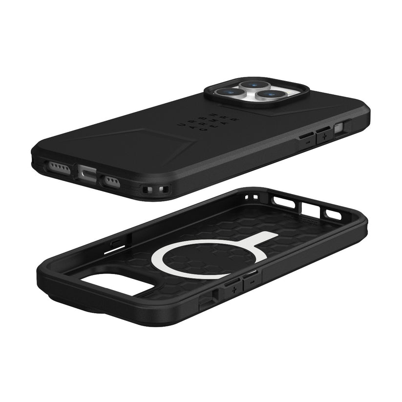 UAG Civilian MagSafe, black - iPhone 15 Pro Max - iSTYLE BG