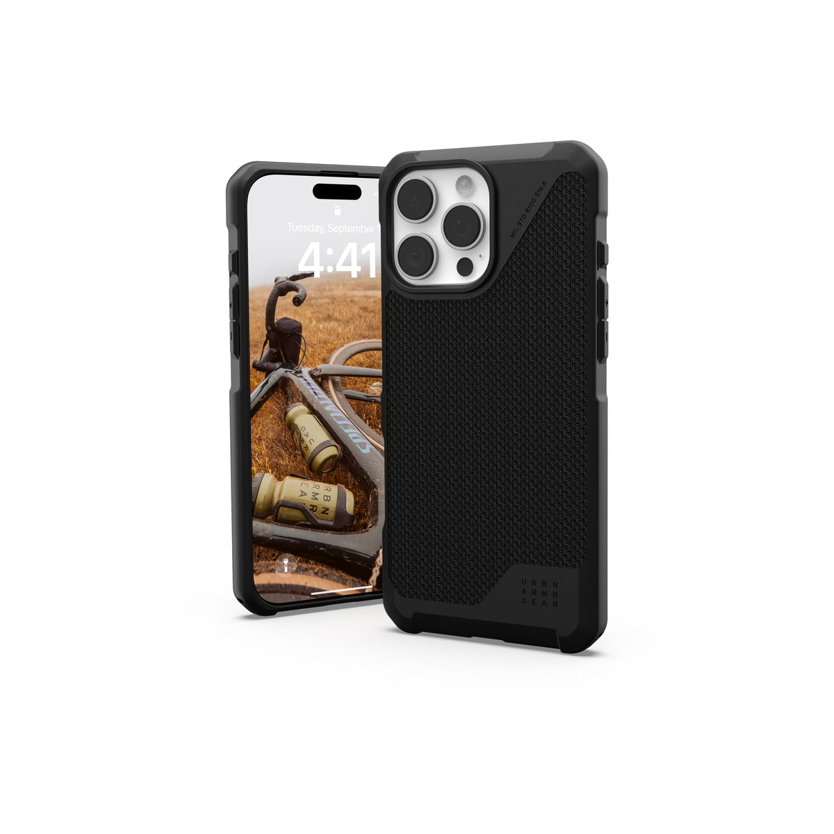 UAG Metropolis LT Magsafe, Kevlar Black - iPhone 16 Pro Max - iSTYLE BG