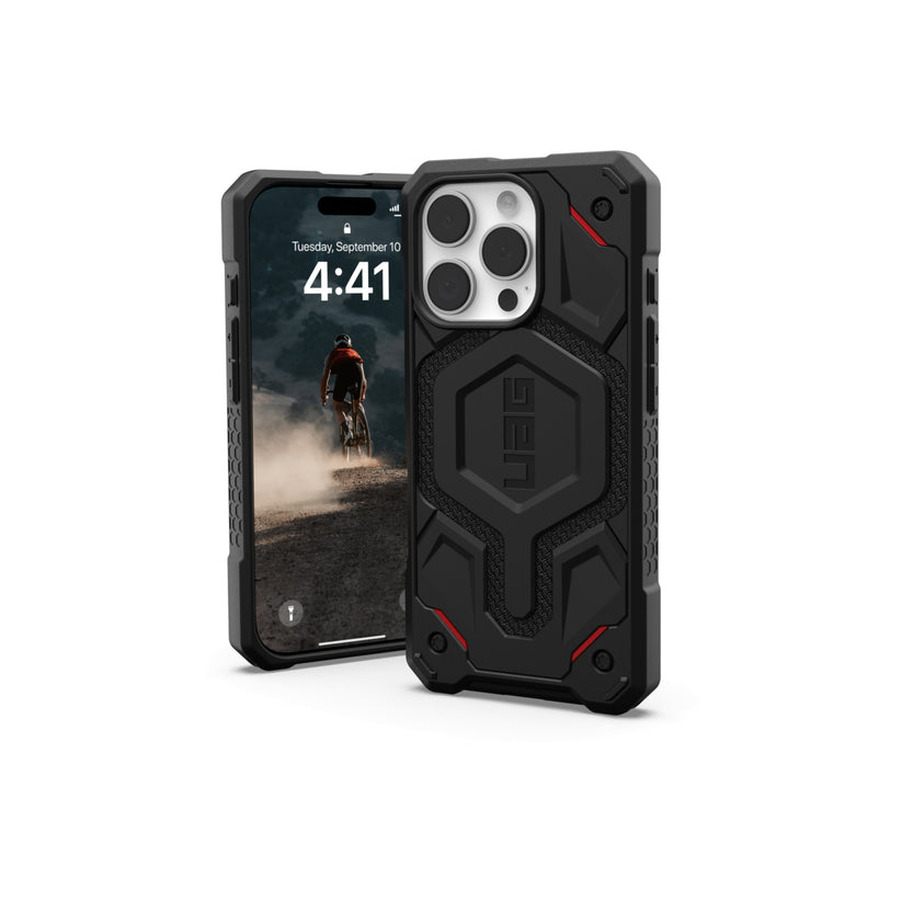 UAG Monarch Pro Magsafe, Kevlar Black - iPhone 16 Pro - iSTYLE BG