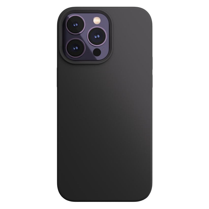 NEXT ONE silicone case MagSafe compatible for iPhone 15 Pro | Black - iSTYLE BG