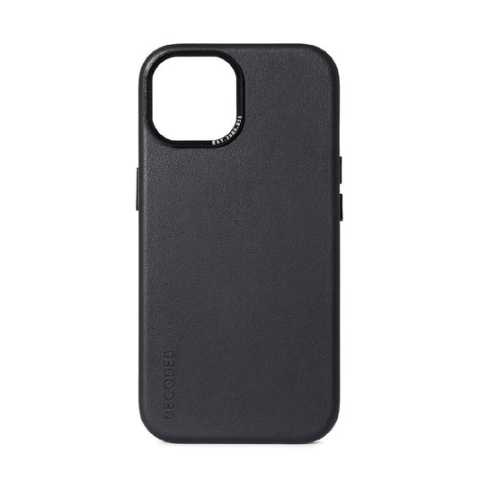 Decoded Leather Backcover for iPhone 15 Pro Max Black - iSTYLE BG