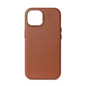 Decoded Leather Backcover for iPhone 15 Tan - iSTYLE BG