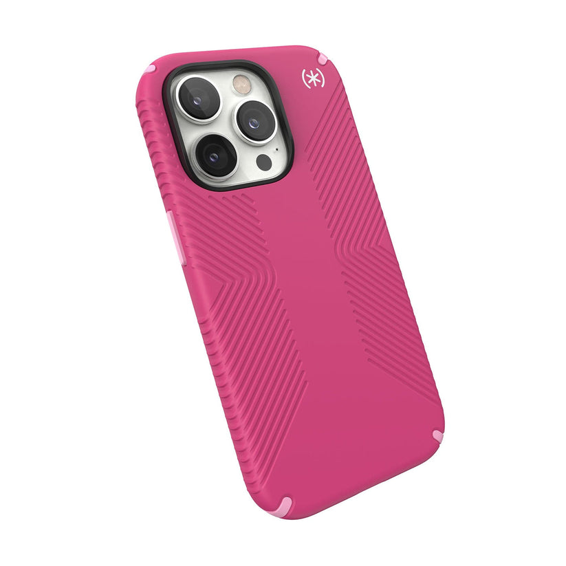 Speck iPhone 14 PRO Presidio 2 GRIP PINK + MagSafe - iSTYLE BG
