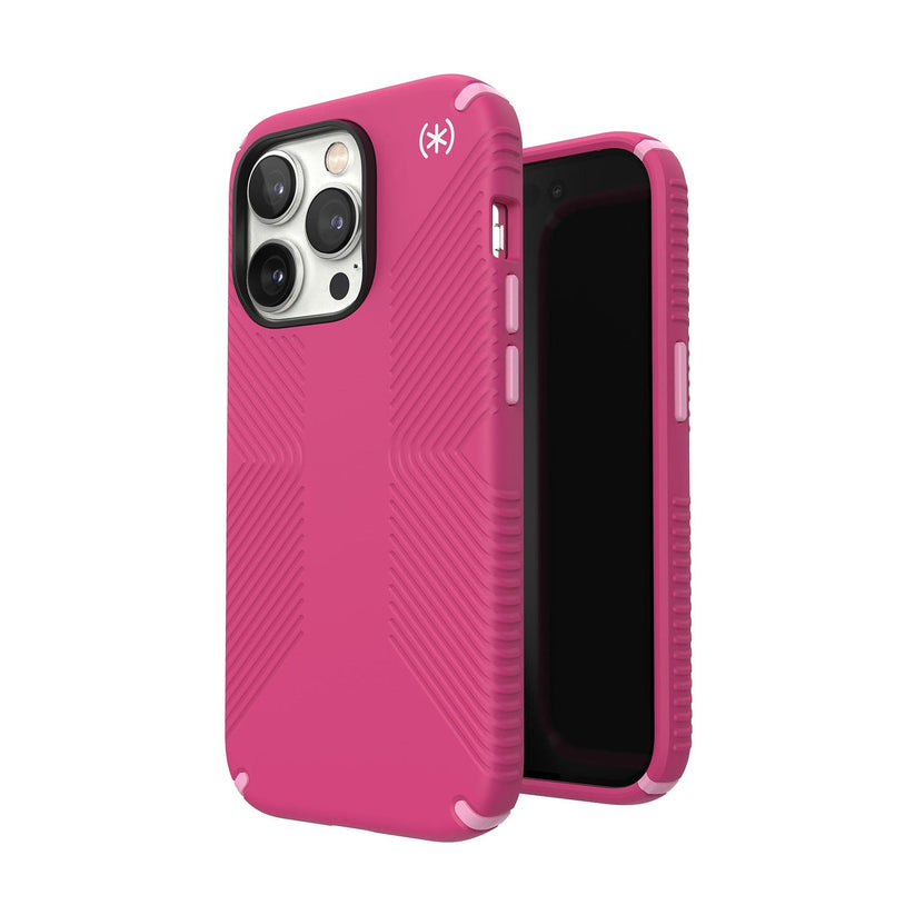 Speck iPhone 14 PRO Presidio 2 GRIP PINK + MagSafe - iSTYLE BG