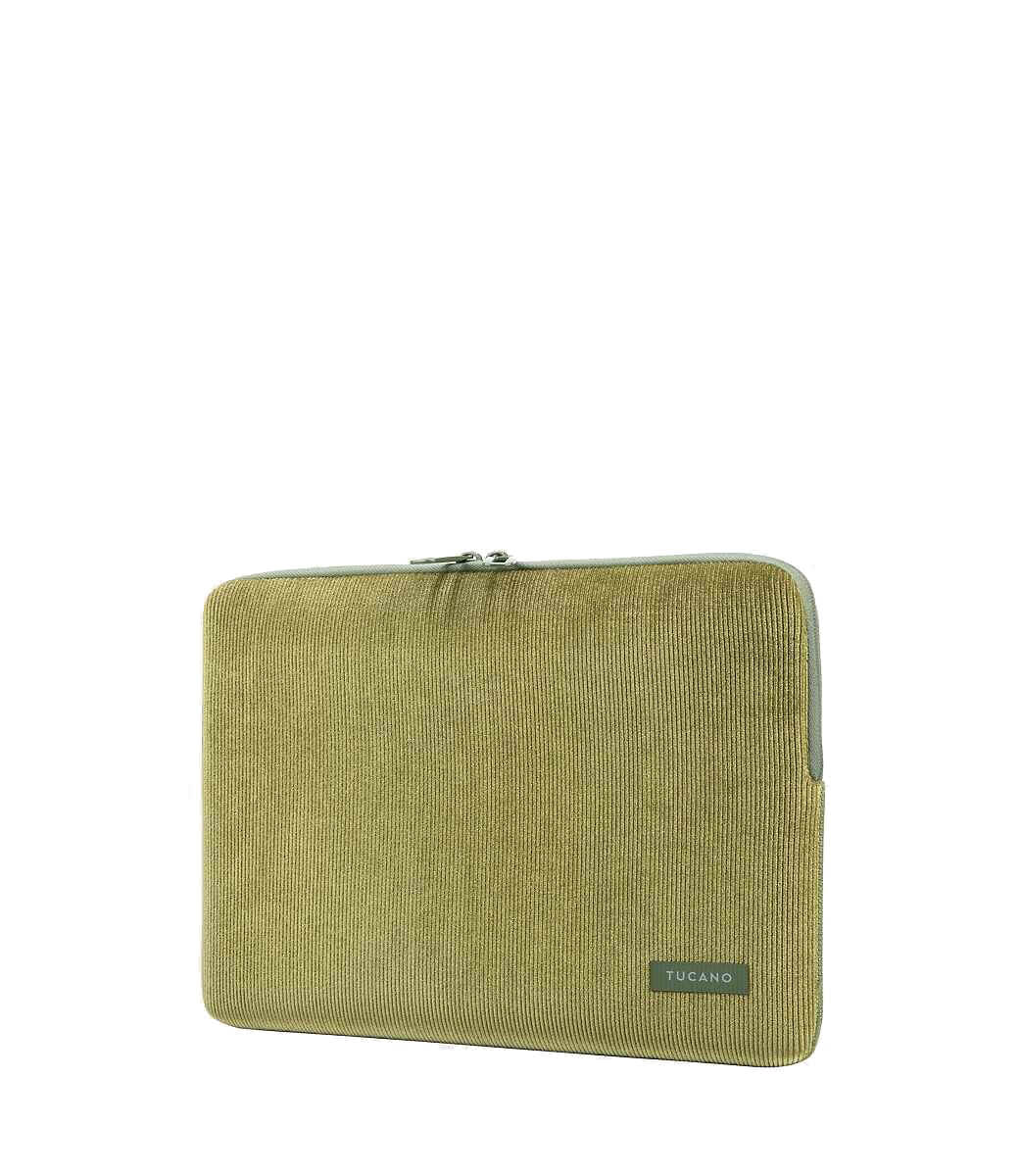 Tucano Velluto 13inch Case Stretchy neoprene & corduroy cover MacBook Pro/Air 13inch & Laptop 12inch - Green - iSTYLE BG