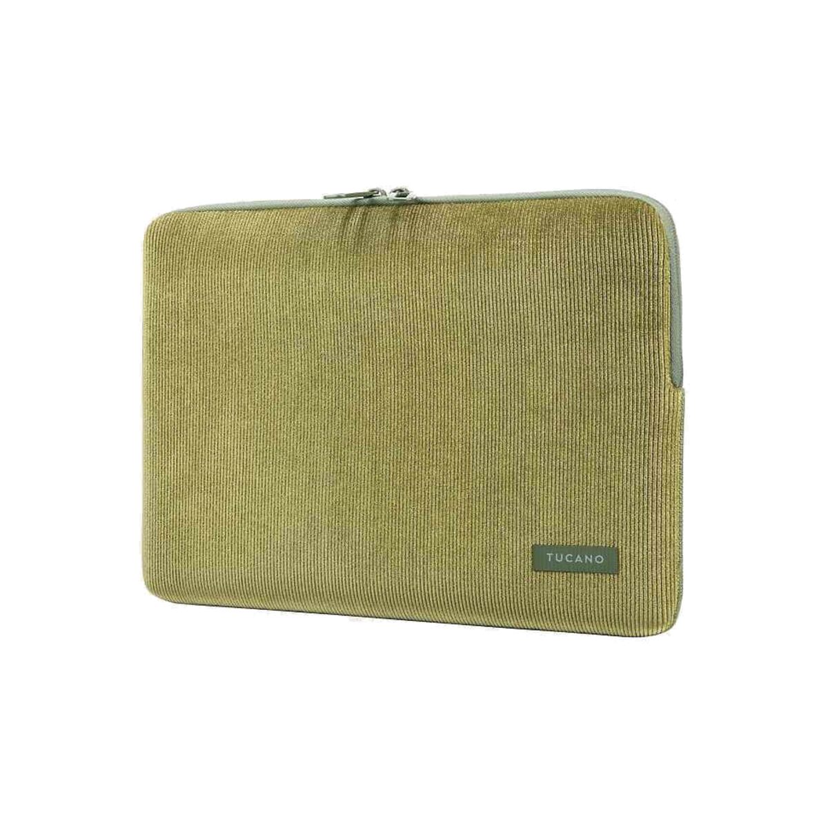 Tucano Velluto 13inch Case Stretchy neoprene & corduroy cover MacBook Pro/Air 13inch & Laptop 12inch - Green - iSTYLE BG