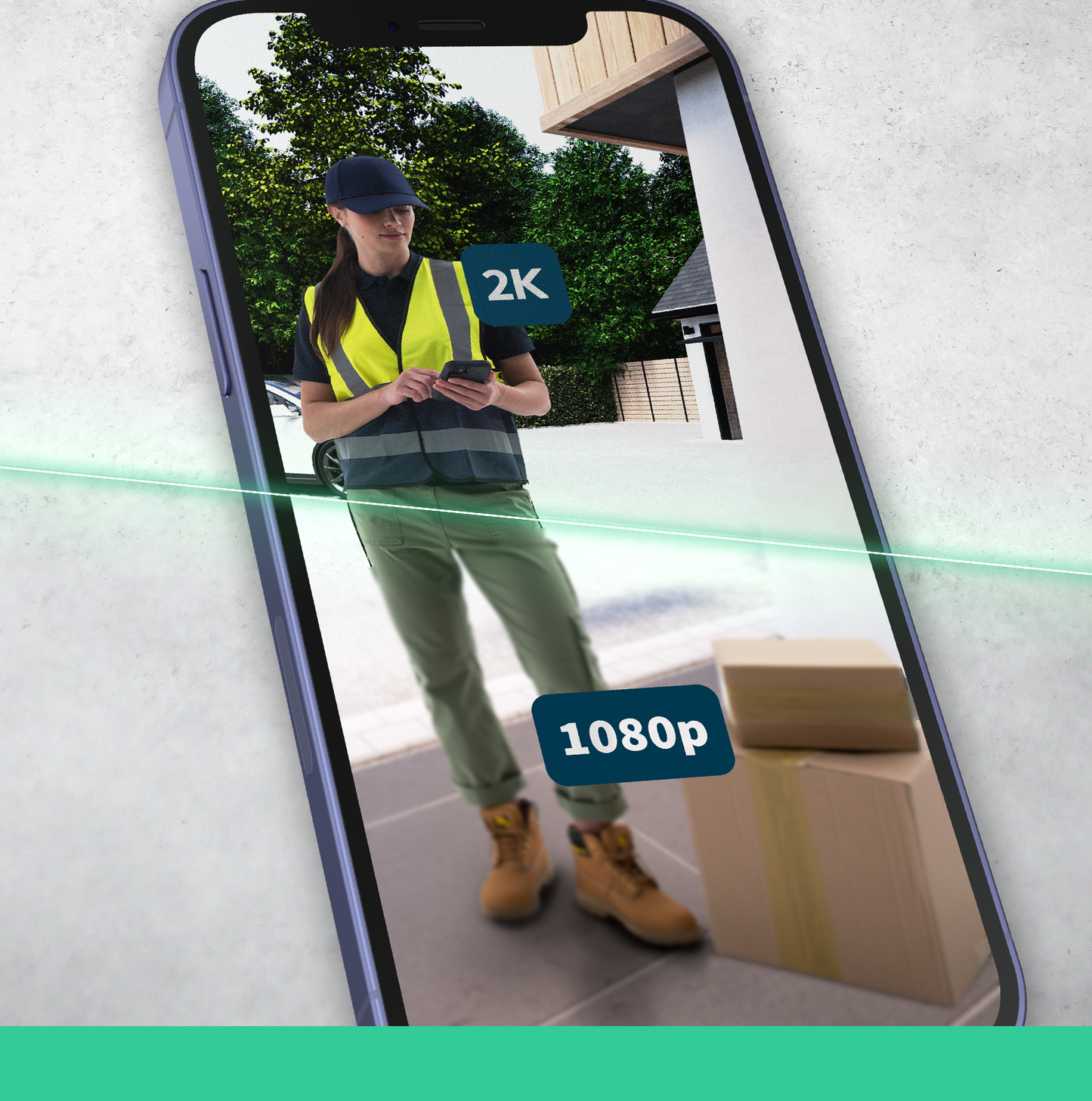 Arlo Essential (Gen.2) Video Doorbell and Chime 2K Security wireless - 1 Doorbell and chime - White - iSTYLE BG