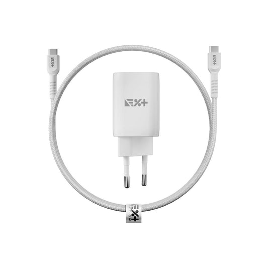 Двойно USB-C зарядно 35W от NEXT ONE с кабел - iSTYLE BG