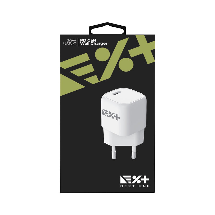 NEXT ONE 30W USB-C PD GAN WALL CHARGER - iSTYLE BG