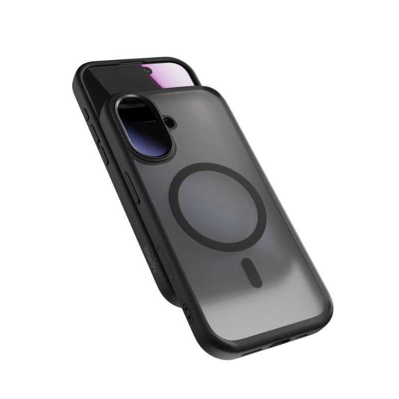 Epico HeroMatte Pro Mag+ Case iPhone 17 Qi2 & MagSafe Compatible - black - iSTYLE BG