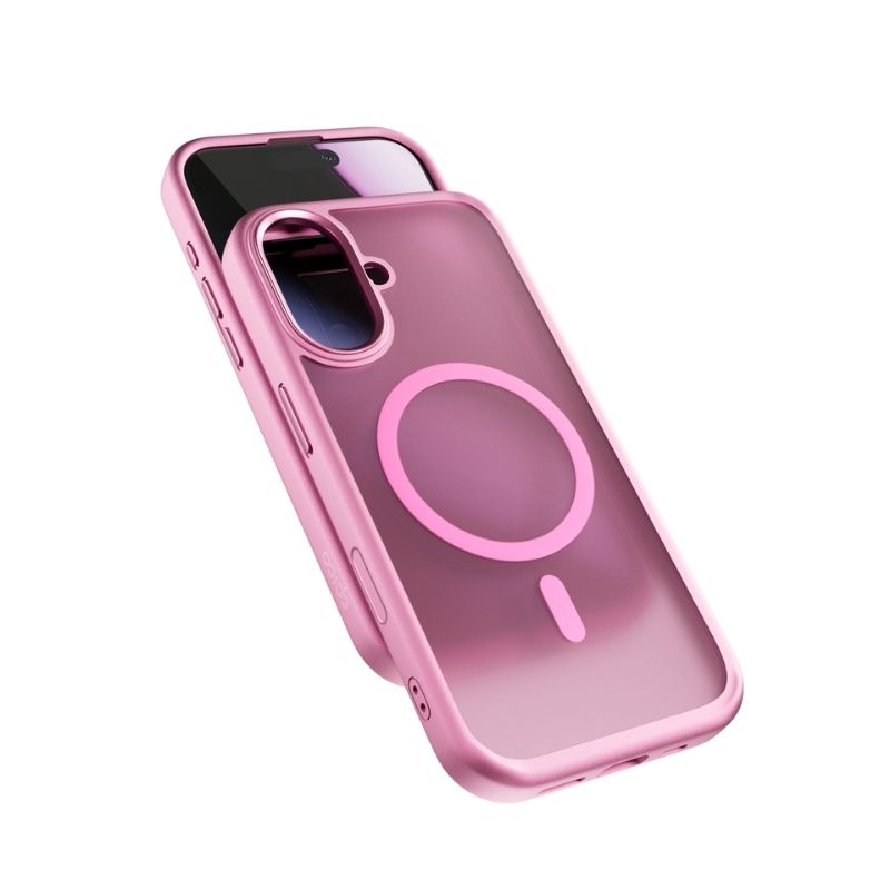 Epico HeroMatte Pro Mag+ Case iPhone 17 Qi2 & MagSafe Compatible - pink - iSTYLE BG