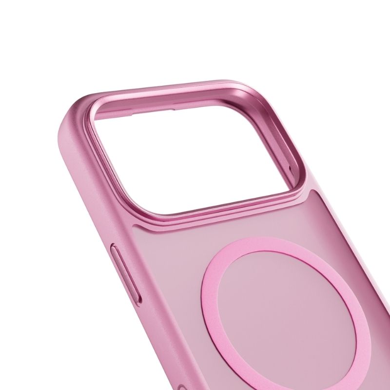 Epico HeroMatte Pro Mag+ Case iPhone 17 Pro Qi2 & MagSafe Compatible - pink - iSTYLE BG