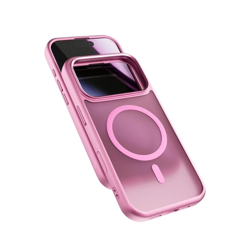 Epico HeroMatte Pro Mag+ Case iPhone 17 Pro Max Qi2 & MagSafe Compatible - pink - iSTYLE BG