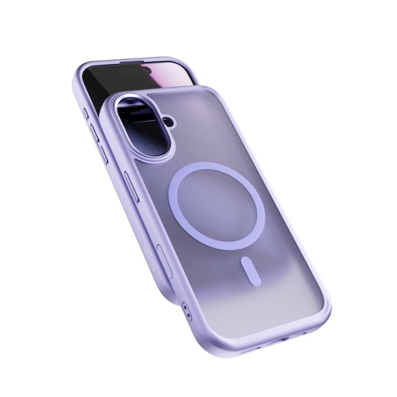 Epico HeroMatte Pro Mag+ Case iPhone 17 Qi2 & MagSafe Compatible - purple - iSTYLE BG