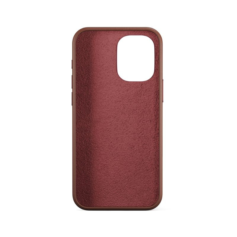 Epico Leather Pro Mag+ Case iPhone 17 Qi2 & MagSafe Compatible - brown - iSTYLE BG