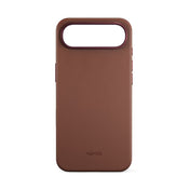 Epico Leather Pro Mag+ Case iPhone Air Qi2 & MagSafe Compatible - brown - iSTYLE BG