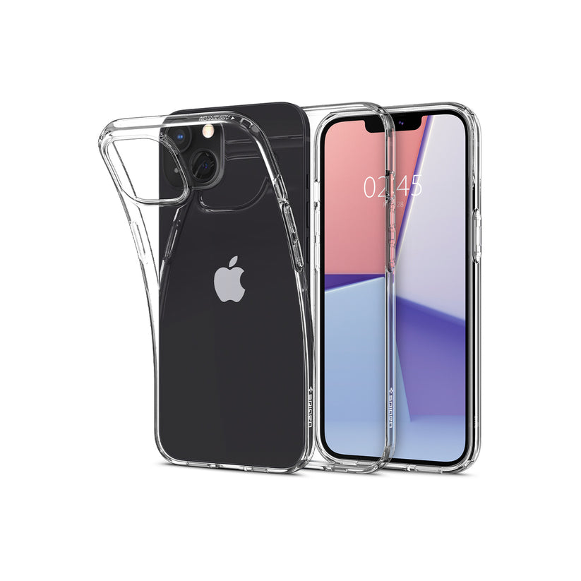 Кейс за iPhone 13 от Spigen Liquid Crystal, crystal clear- прозрачен - iSTYLE BG