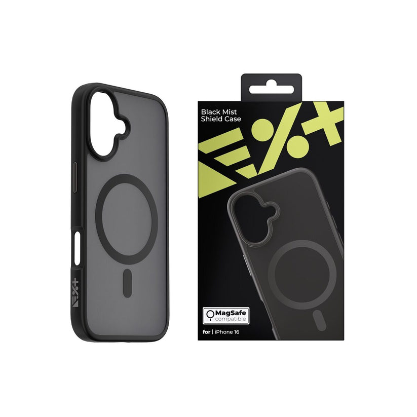 NEXT ONE BLACK MIST SHIELD CASE FOR iPhone 16 |MAGSAFE COMPATIBLE - iSTYLE BG