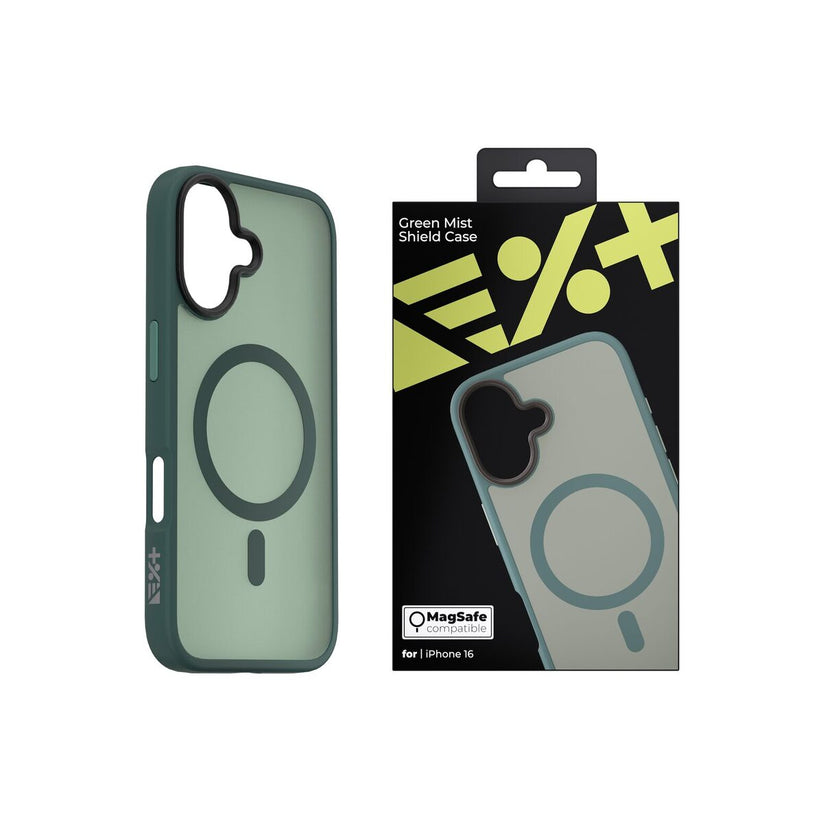 NEXT ONE GREEN MIST SHIELD CASE FOR iPhone 16 | MAGSAFE COMPATIBLE - iSTYLE BG