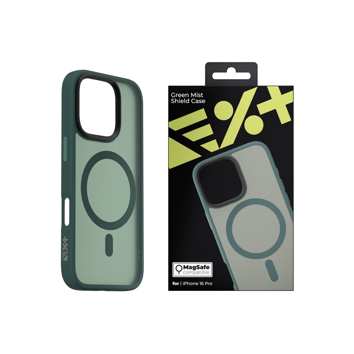 NEXT ONE GREEN MIST SHIELD CASE FOR iPhone 16 PRO | MAGSAFE COMPATIBLE - iSTYLE BG
