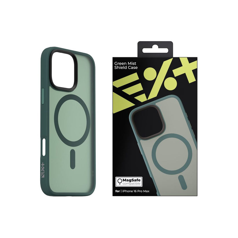 NEXT ONE GREEN MIST SHIELD CASE FOR iPhone 16 PRO MAX | MAGSAFE COMPATIBLE - iSTYLE BG