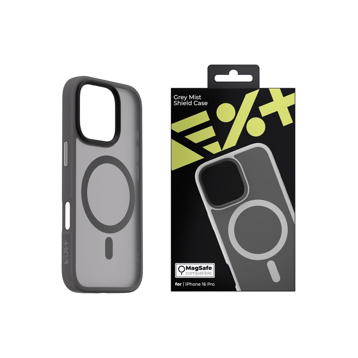NEXT ONE GREY MIST SHIELD CASE FOR iPhone 16 PRO | MAGSAFE COMPATIBLE - iSTYLE BG