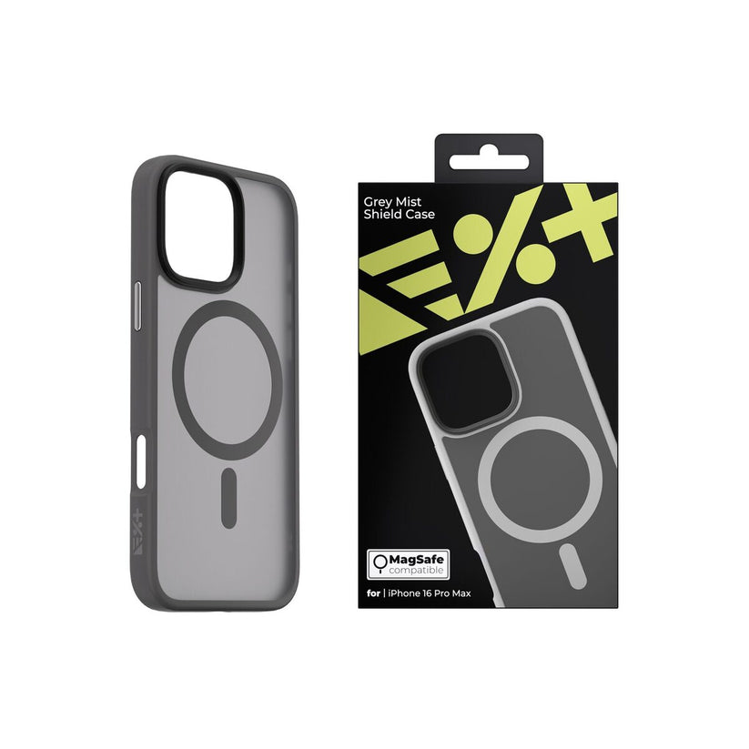 NEXT ONE GREY MIST SHIELD CASE FOR iPhone 16 PRO MAX | MAGSAFE COMPATIBLE - iSTYLE BG