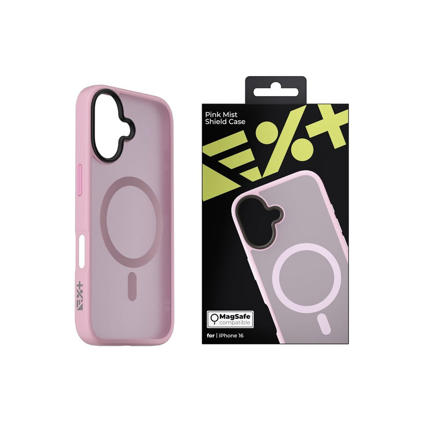 NEXT ONE PINK MIST SHIELD CASE FOR iPhone 16 | MAGSAFE COMPATIBLE - iSTYLE BG
