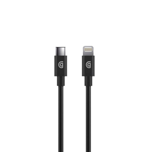 Кабел от Griffin USB-C към Lightning - 1,8 м - черен