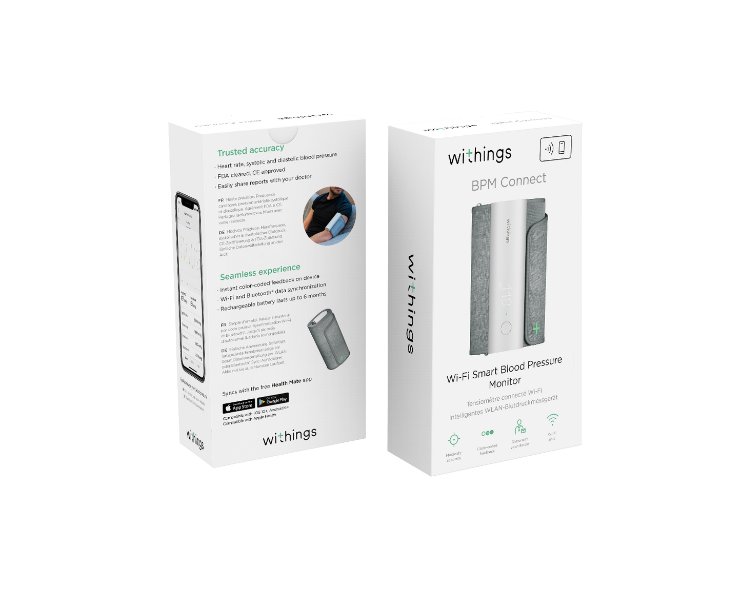 Апарат за измерване на кръвно налягане Withings - iSTYLE BG