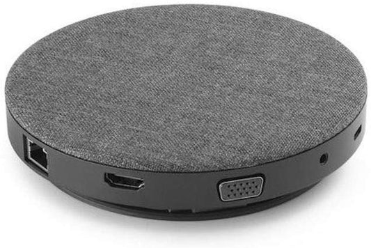 USB-C хъб oт aiino с Wireless Qi зареждане - iSTYLE BG