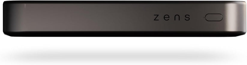 Zens Slim Aluminium Wireless Powerbank 10.000 mAh Black - iSTYLE BG