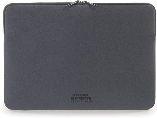 Tucano Elements 16inch Stretchy neoprene case MacBook Pro 16/15inch & Laptop 15.6inch Anti-Slip System band - Dark gray - iSTYLE BG