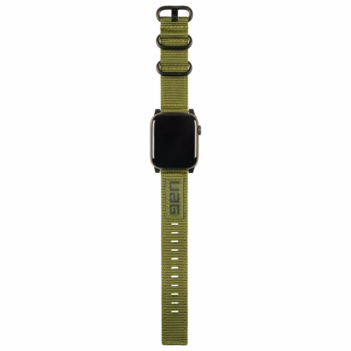 Каишка за Apple Watch от UAG - 44/42 mm Nato зелена - iSTYLE BG