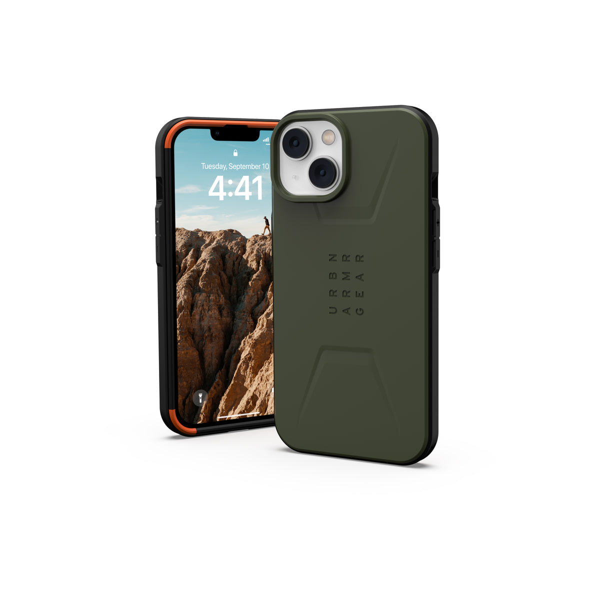 UAG Civilian MagSafe, olive - iPhone 14 - iSTYLE BG