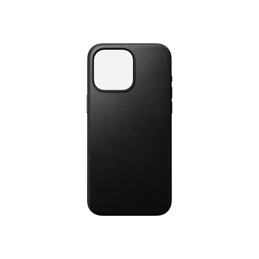 Nomad Modern Leather Case, black - iPhone 15 Pro Max - iSTYLE BG