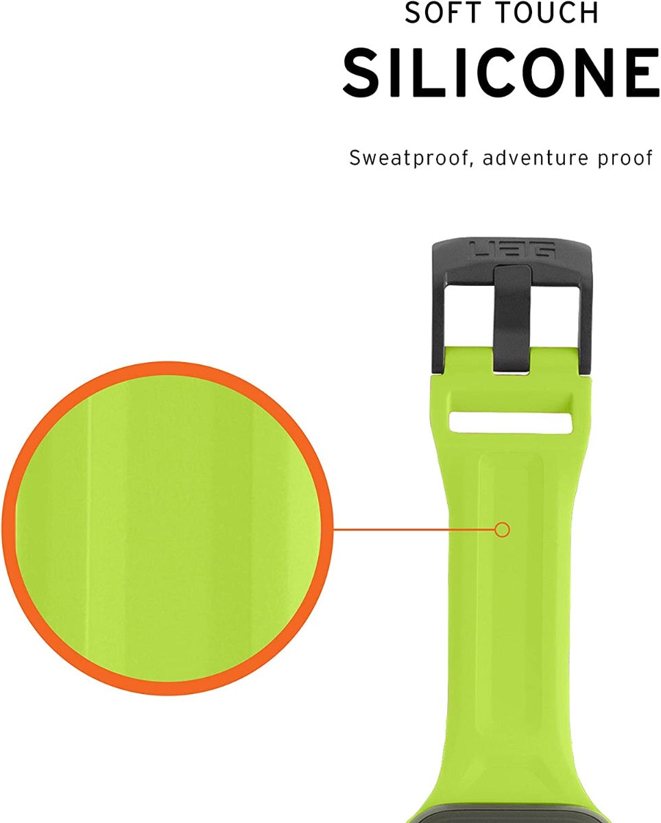 Каишка за Apple Watch от UAG - 44/42 mm Scout Strap Neon Green - iSTYLE BG