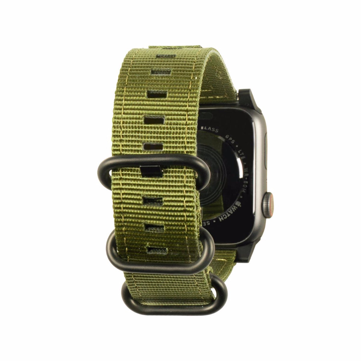 Каишка за Apple Watch от UAG - 44/42 mm Nato зелена - iSTYLE BG