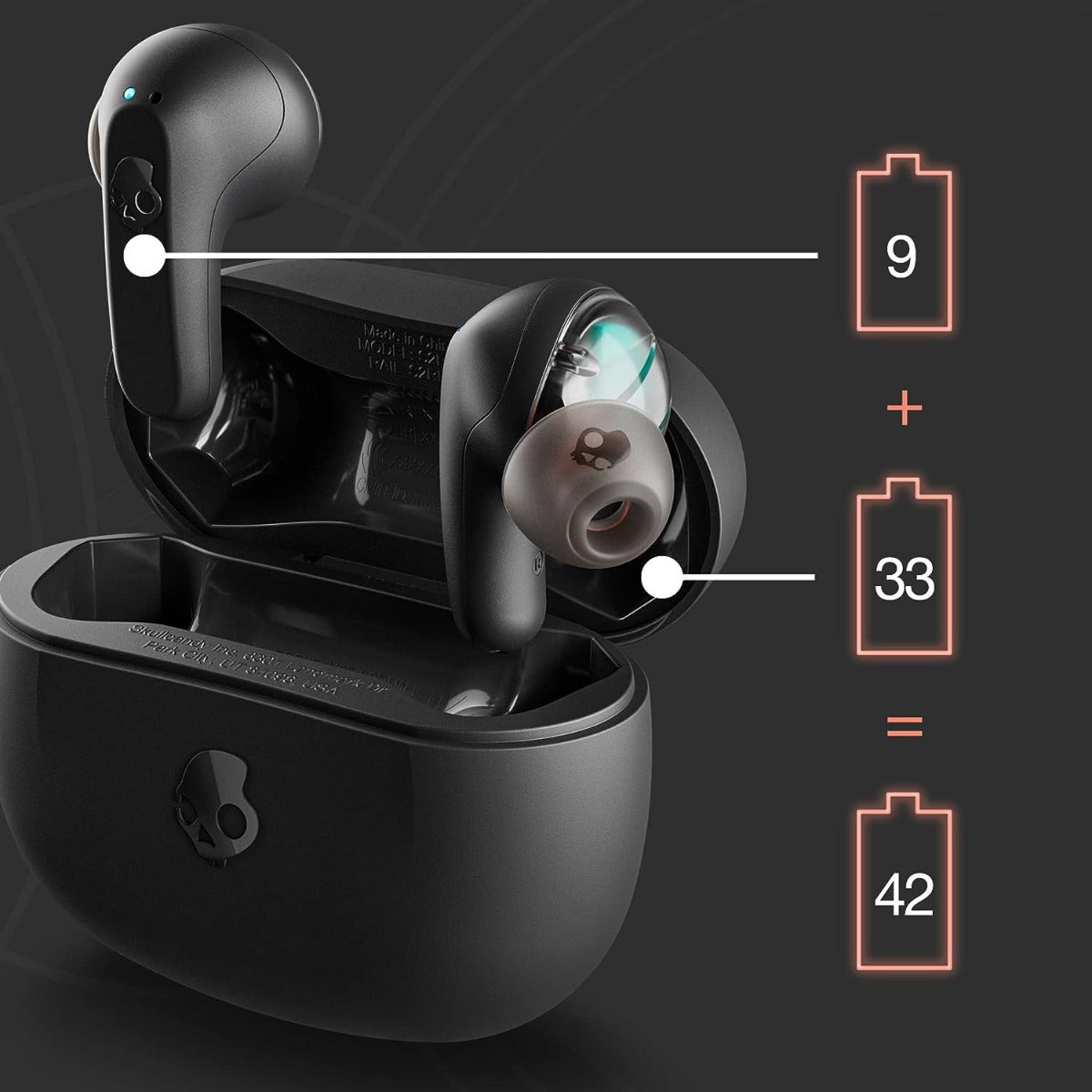 RAIL TRUE WIRELESS IN EAR TRUE BLACK - iSTYLE BG