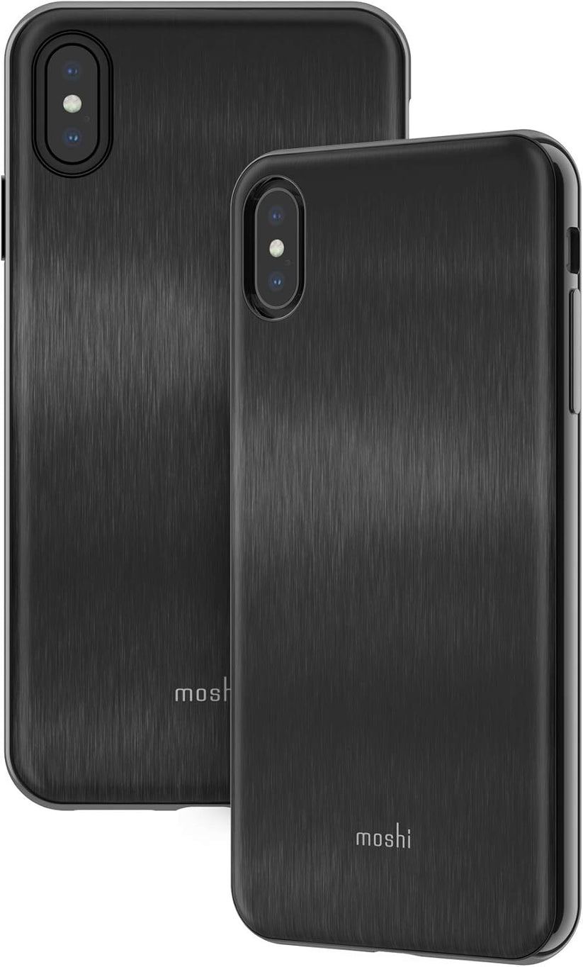 Moshi iGlaze for iPhone XS Max - Armour Black - iSTYLE BG