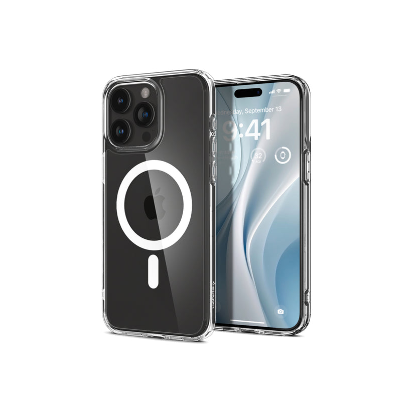 Spigen Crystal Hybrid MagSafe, white - iPhone 15 Pro - iSTYLE BG